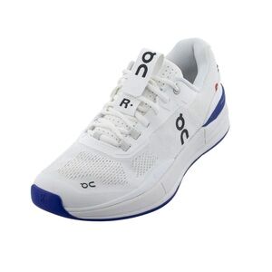 On Cloud Men's Roger Pro White/Ivory & Blue Indigo Performance Sneaker Size 11